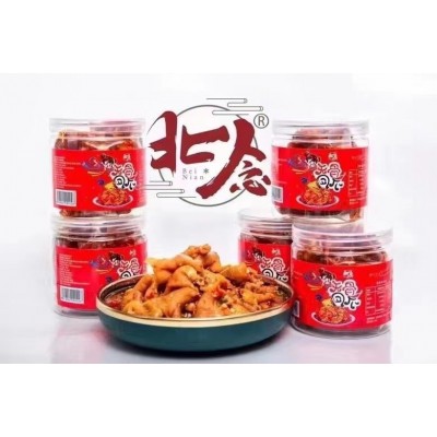 北念无骨凤爪酸辣鸡爪酸辣爽口一箱 500克*15罐整箱发货 冷冻保存图3