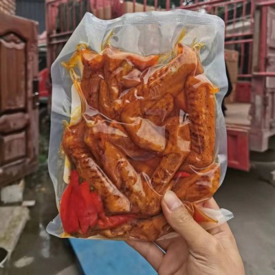 厂家一手货源好吃嘴冷吃鸭翅香辣鸭翅休闲小零食30袋/件开袋即食图3