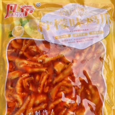 无骨鸡爪带骨香辣鸡爪鸡脚带骨泡椒鸡爪开袋即食商用家用20斤装图3