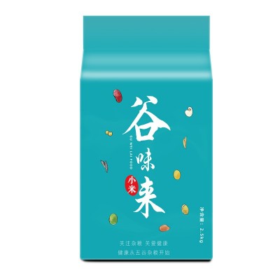 谷味来 敖汉小米内蒙赤峰农家自产黄小米5斤新米粗粮小米熬粥米图5