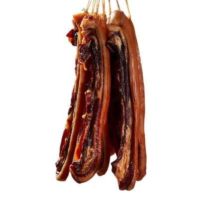 5斤/箱带皮金色五层花腊肉 礼品送礼煲仔饭农家腊肉5斤现货批发图4