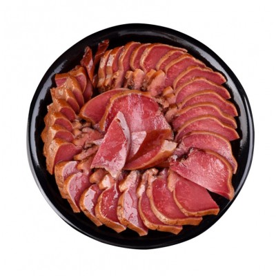 烟熏猪舌头农家柴火烟熏腊肉口条250g 四川腊味厂家批发 一件代发图5