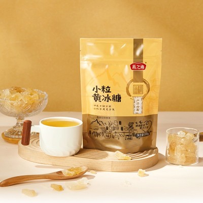 燕之坊小粒黄冰糖批发老冰糖煲汤甜品多晶冰糖块老冰糖蔗糖袋装图3