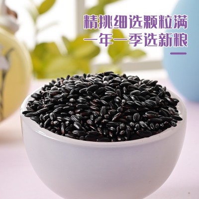 东北 有机黑米 有机食品 黑五谷 有机杂粮批发 黑杂粮 桶装图4