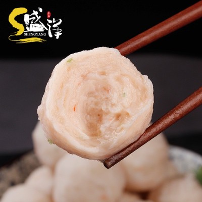 虾滑火锅店虾滑手打虾滑250g青虾滑大虾丸真鲜见冷冻火锅食材配菜图3