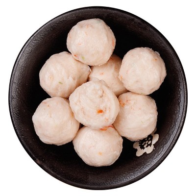 虾滑火锅店虾滑手打虾滑250g青虾滑大虾丸真鲜见冷冻火锅食材配菜图5