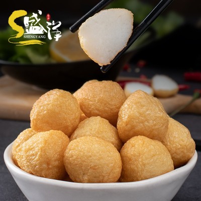 港式鱼蛋火锅食材丸子关东煮便利店黄金鱼丸冷冻海鲜商用食材500g图2