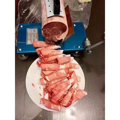 内蒙古厂家批发羊肉卷羊肉片火锅羊肉新鲜现切肥牛卷1公斤包邮2盒图2