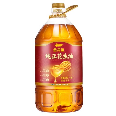 金龙鱼玉米油4L纯正花生油菜籽油5L物理压榨一级自然葵香葵花籽油图5