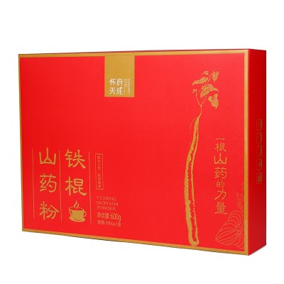 长辈礼物温县铁棍山药粉河南焦作温县垆土怀山药粉商务礼盒食品养图4