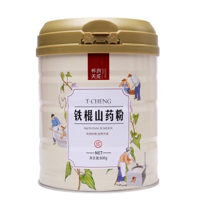 温县铁棍山药粉 罐装营养饱腹膳食纤维山药粉 铁棍山药粉罐裝图5
