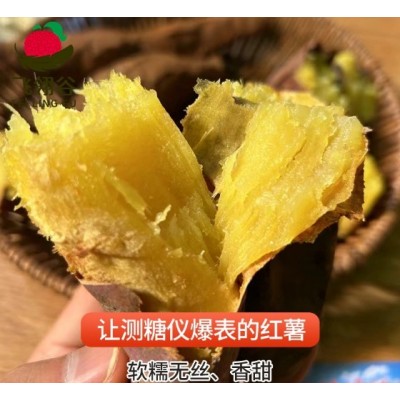 云南吉田鎏金薯地瓜新鲜番薯产地甜度50高端地瓜礼盒一件发代图3