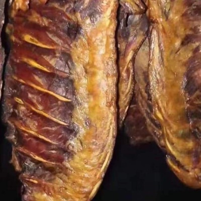 重庆特产腊排骨腊肉排骨 烟熏腊排骨 骨中排风干腊肉中排咸排骨图2