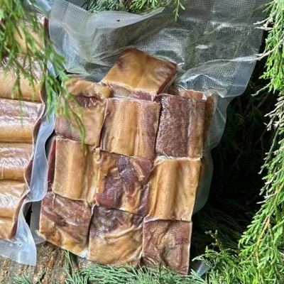 重庆特产腊排骨腊肉排骨 烟熏腊排骨 骨中排风干腊肉中排咸排骨图3