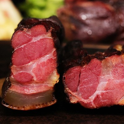 腊肉四川特产农家自制烟熏腊肉恩施烟熏正宗腿肉图2