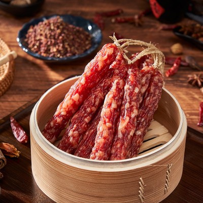 满丰盛广式腊味广式拉肠头抽腊味腊肠腊肉广东特产真空包装保鲜图2