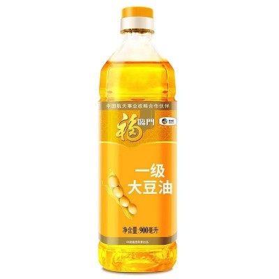 福临门大豆油900ml瓶装会销礼品食堂家用炒菜烹饪植物调和油批发图5