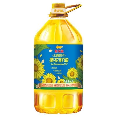 福临门 葵花籽清香 食用油植物调和油5L中粮出品色拉油批发包邮图5