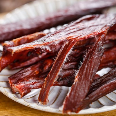 厂家批发风干肉 手撕风干肉 休闲网红零食干巴条肉干一件代发图3