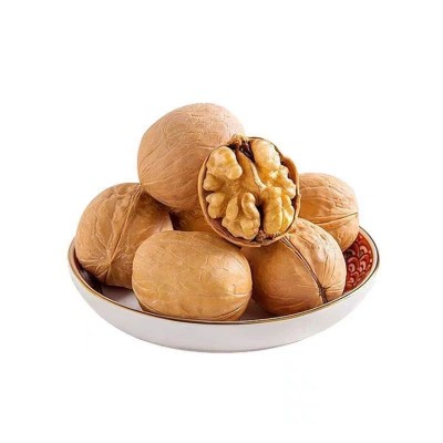 新疆185纸皮生核桃批发500g 代发阿克苏特产手剥薄皮大果生核桃图5