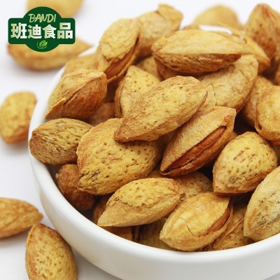 薄壳巴旦木 整箱批发4.8kg 坚果零食扁桃仁 奶香盐焗蒜香口味图3