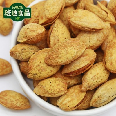 薄壳巴旦木 整箱批发4.8kg 坚果零食扁桃仁 奶香盐焗蒜香口味图2