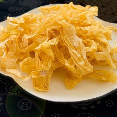 豆皮5斤 东北豆腐皮无盐有盐干货豆皮蛋白豆制品厂家批发一件代发图2