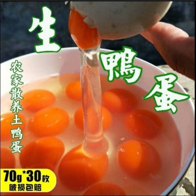 【大个】新鲜鸭蛋土鸭蛋生鸭蛋新鲜现发鸭蛋新鲜农家散养鸭蛋图3