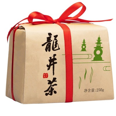 龙井茶叶正宗雨前龙井茶新茶豆香西湖绿茶散装茶直销一件批发250g图5