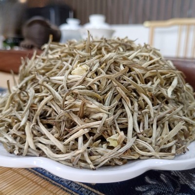 横县茉莉花茶茉莉茶王银针浓香型茶叶小针王厂家散装香针批发代发图3