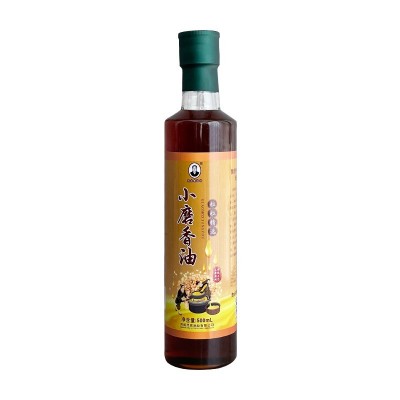 范家老油坊500ml圆瓶装小磨香油凉拌菜火锅家用调味油量大价优图5
