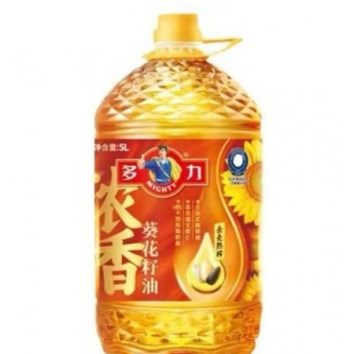 多力浓香葵花籽油5L食用油图5