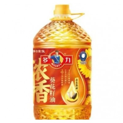 多力浓香葵花籽油5L食用油图4