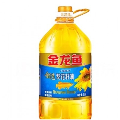 金龙金选葵花籽油5L食用油现批发图3