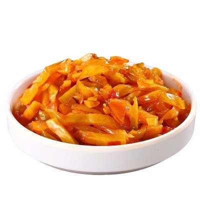 香辣榨菜丝一箱装9斤商用菜丝早餐咸菜泡菜散装整箱香辣榨菜丝图4