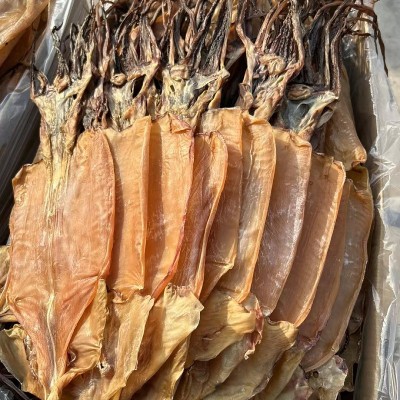 鱿鱼干烧烤鱿鱼干手撕干鱿鱼芥末鱿鱼干货淡干鱿鱼淡晒无盐尤鱼干图2