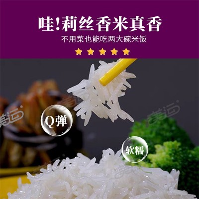 美运大米厂家批发代发5kg美运莉丝香米当季新米长粒香米好吃图4