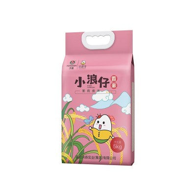 洪森 小浪仔茉莉香米5kg当季新南方籼米10斤丝苗米煲仔饭用米定制图5