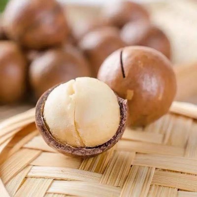 新货夏威夷果饱满大颗粒奶油味孕妇零食袋装带壳坚果批发净重500g图2