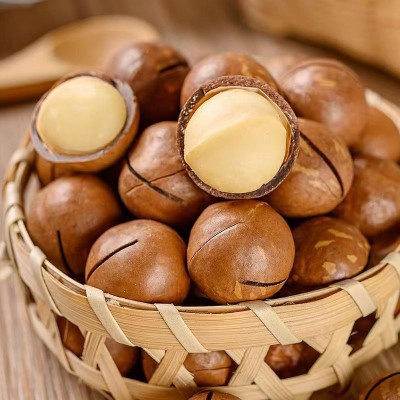 新货夏威夷果饱满大颗粒奶油味孕妇零食袋装带壳坚果批发净重500g图3