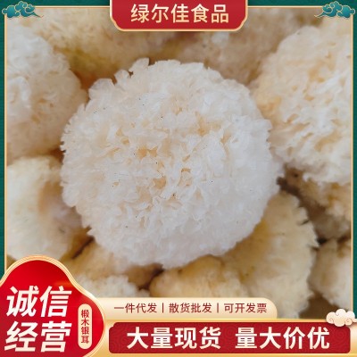 厂家批发椴木银耳不熏不掺不染银耳花白木耳易出胶质煲汤炖煮丑耳
