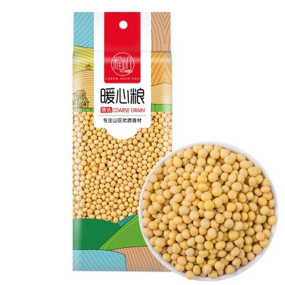 程山口东北新黄豆小农家自种黑龙江大豆生豆芽打豆浆专用440g图4