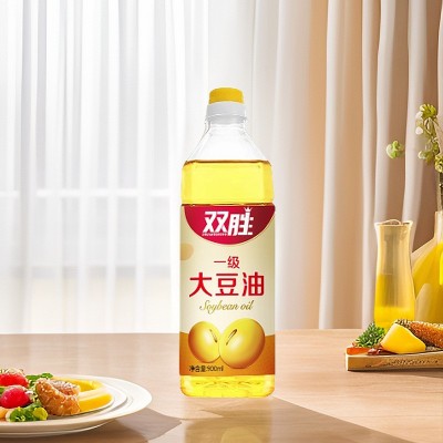 双胜一级大豆油家用食用油餐饮专用油商用900ml图4