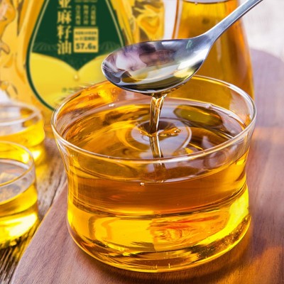 康新畅益亚麻籽油2.5L内蒙古原产地特产家庭食用油宝宝辅食油图3