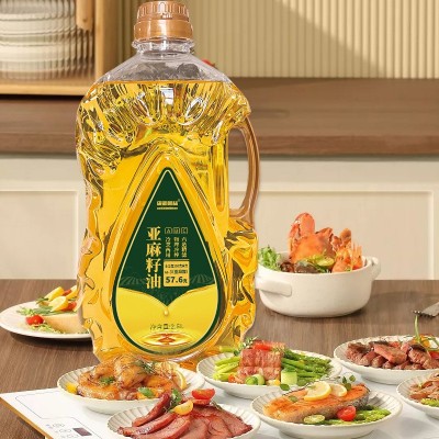 康新畅益亚麻籽油2.5L内蒙古原产地特产家庭食用油宝宝辅食油图4