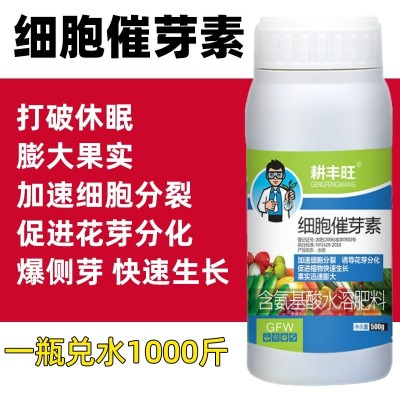 细胞催芽素叶面肥多肉爆芽素促花芽分化增产增收催芽促生长分裂素图2