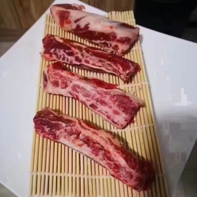 清真牛肋条肉腹肉条无调理纯干国产牛肉烧烤佳品商用顺丰冷链批发图2