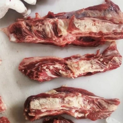 清真牛肋条肉腹肉条无调理纯干国产牛肉烧烤佳品商用顺丰冷链批发图3