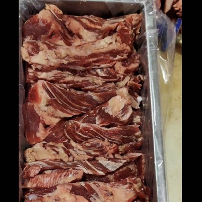 清真牛肋条肉腹肉条无调理纯干国产牛肉烧烤佳品商用顺丰冷链批发图4