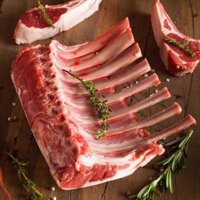 澳洲原切法式羊排羔羊肉新鲜羊肋排战斧羊排烧烤烤肉食材商用批发图2